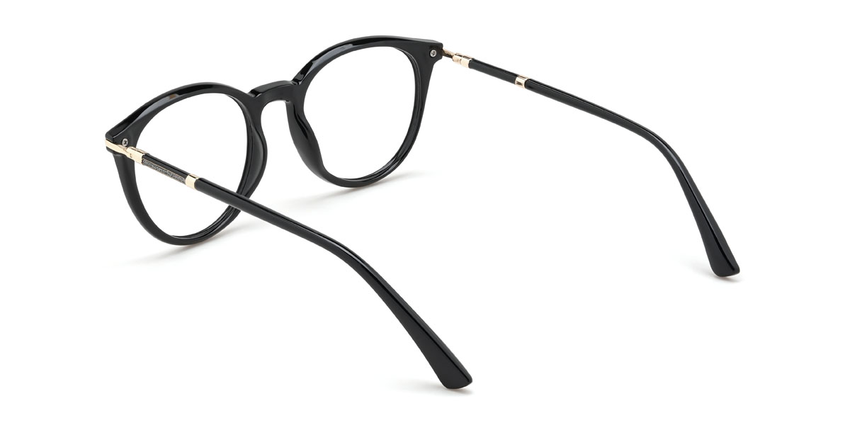 Noir Paislee Lunettes - Oval Glasses