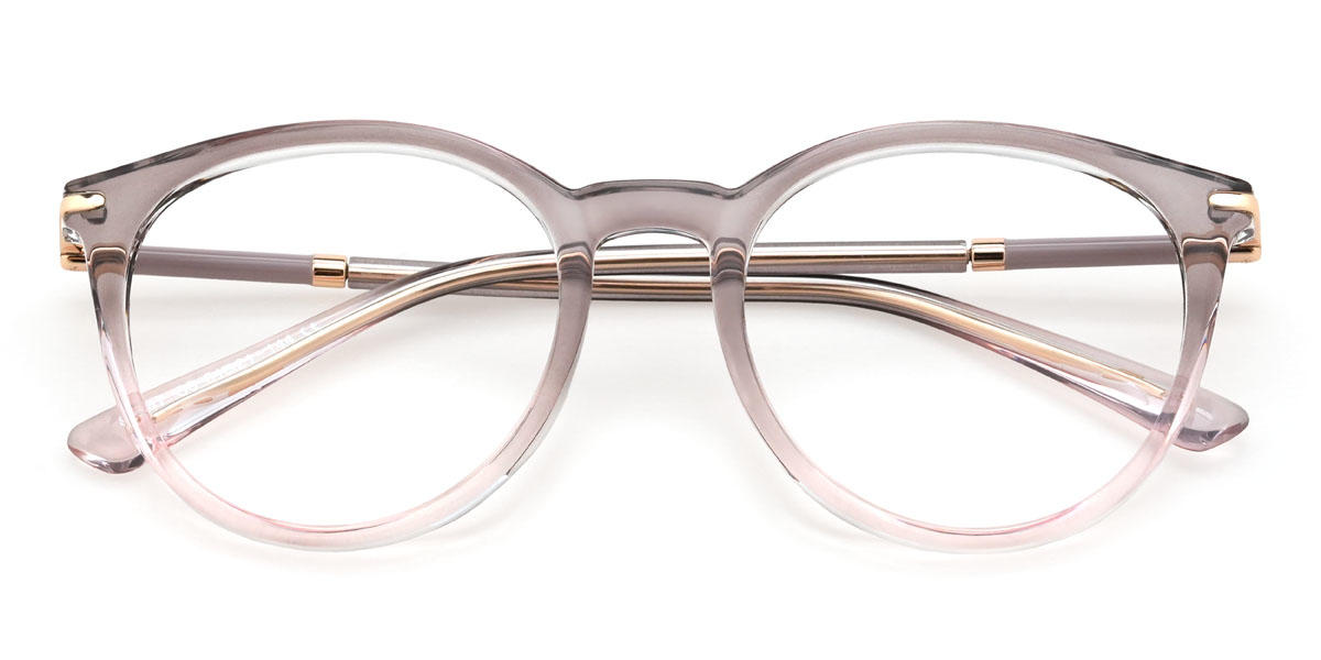 Gris Rose Paislee Lunettes - Oval Glasses