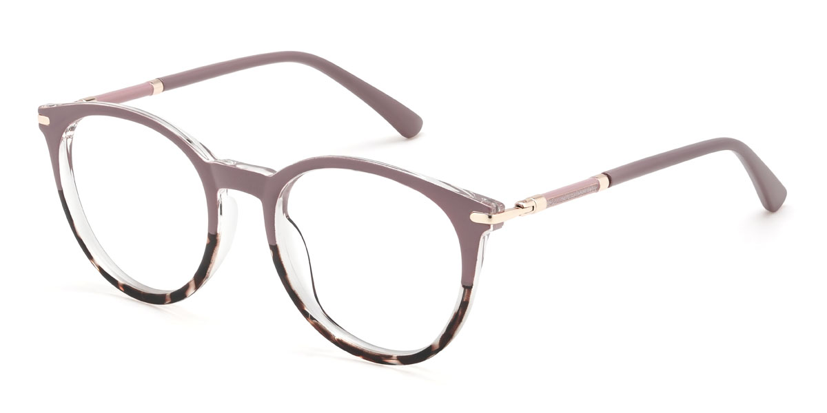 Lila teknősbéka Paislee Szemüveg - Oval Glasses