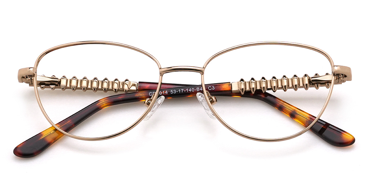 Arany teknősbéka Analia Szemüveg - Cat Eye Glasses