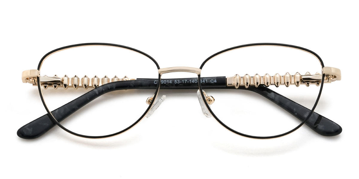 Noir Analia Lunettes - Cat Eye Glasses