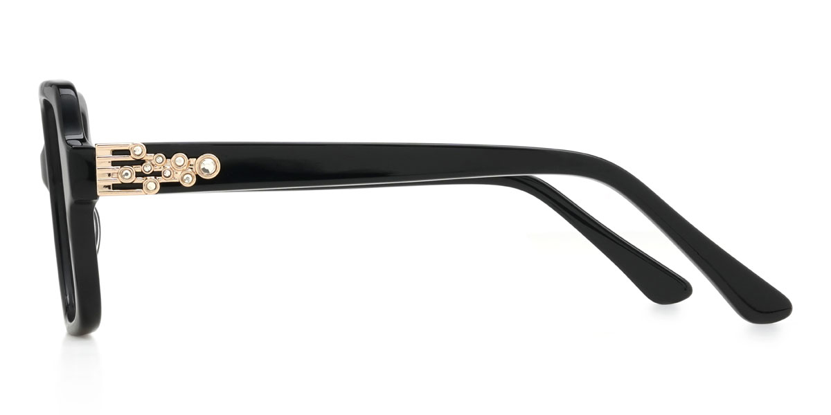 Noir Mercy Lunettes - Square Glasses