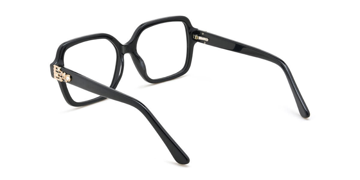 Noir Mercy Lunettes - Square Glasses