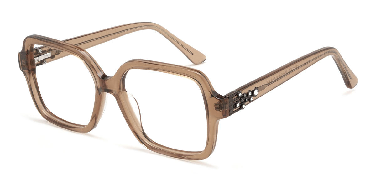 Barna Mercy Szemüveg - Square Glasses