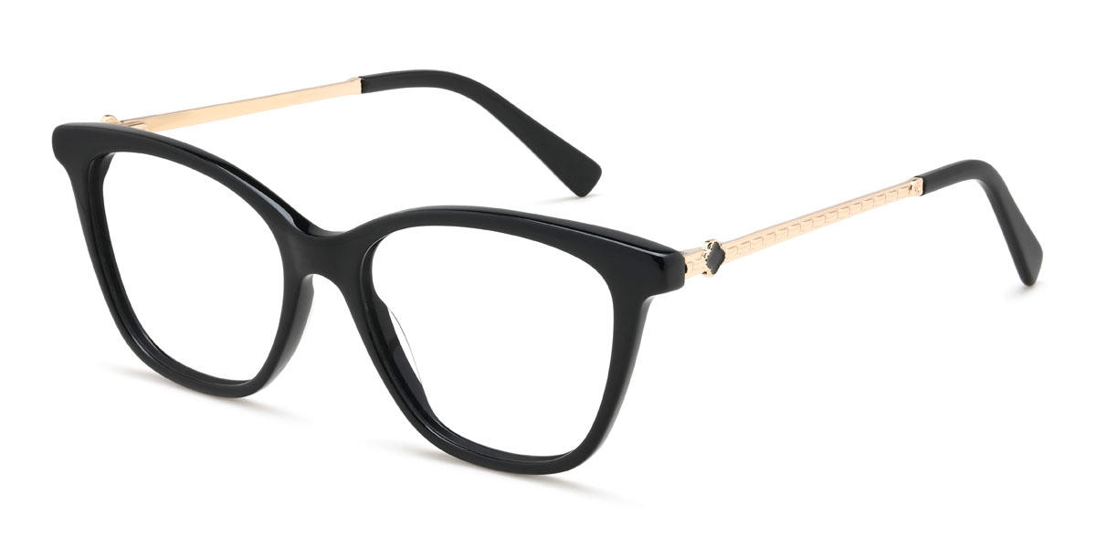 Noir Jaime Lunettes - Rectangle Glasses