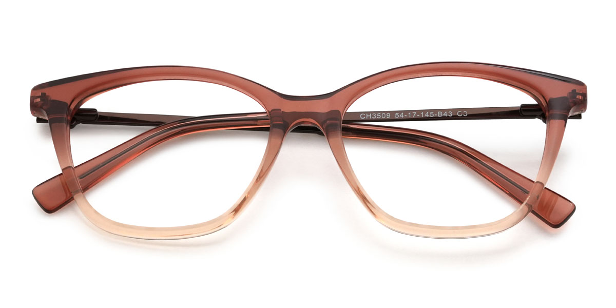 Rouge champagne Keziah Lunettes - Cat Eye Glasses