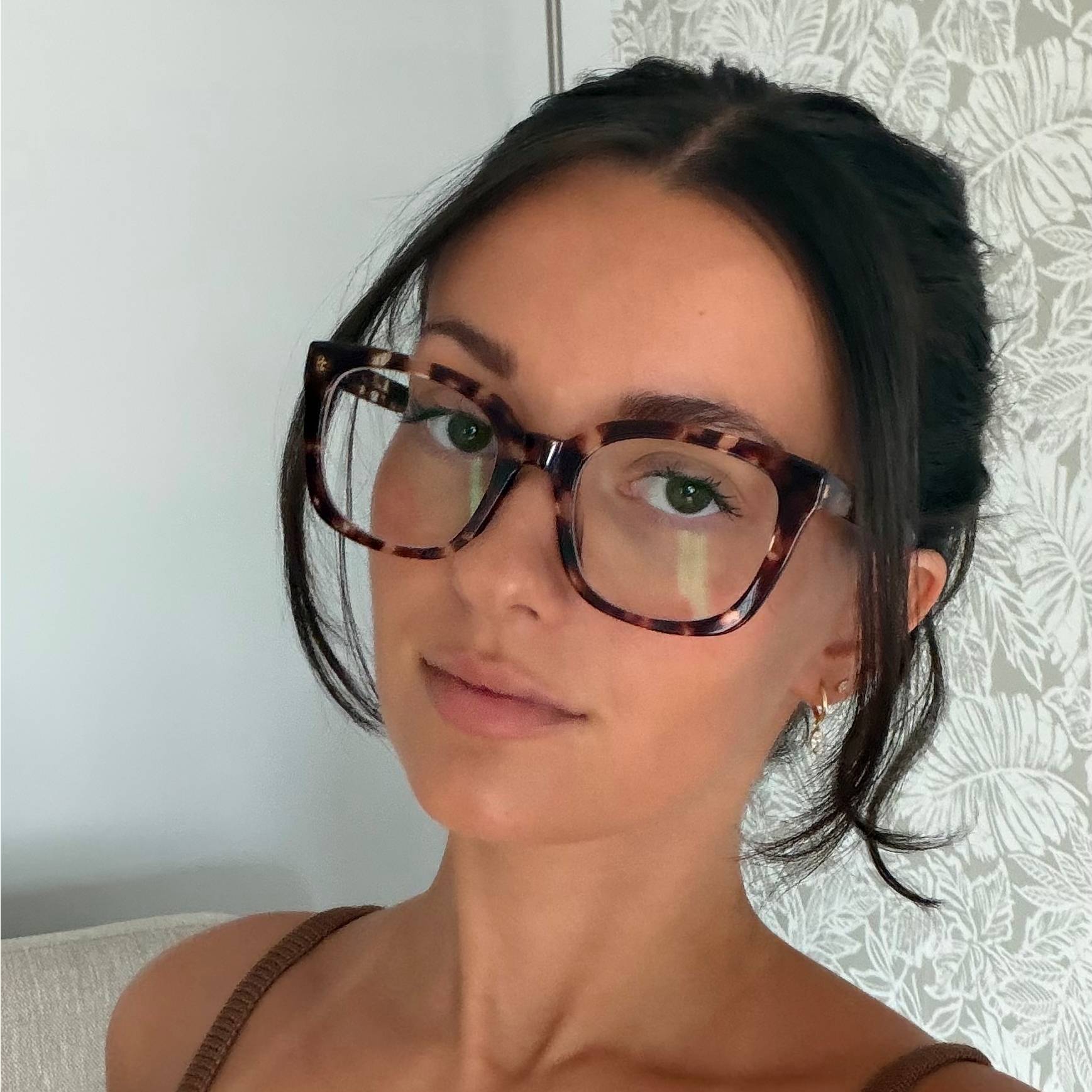 Tawny teknősbéka Sahana Szemüveg - Square Glasses