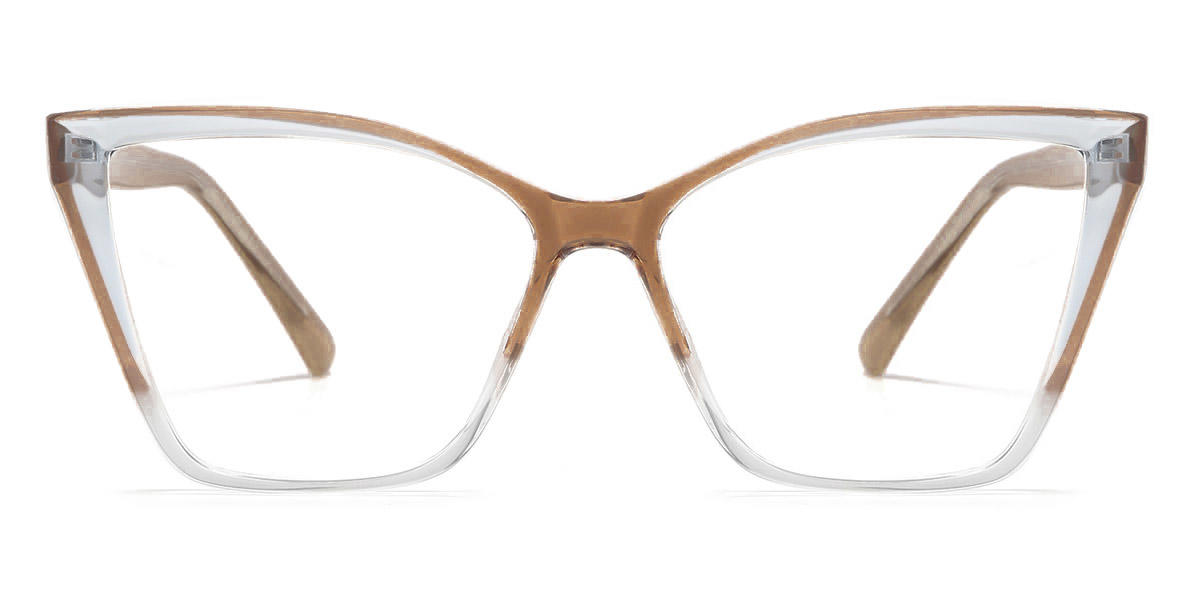 Marron Bleu Gabrielle Lunettes - Cat Eye Glasses