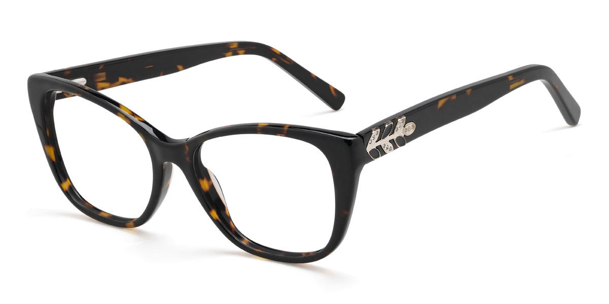 Tortoiseshell Marianna Glasses - Cat Eye Glasses