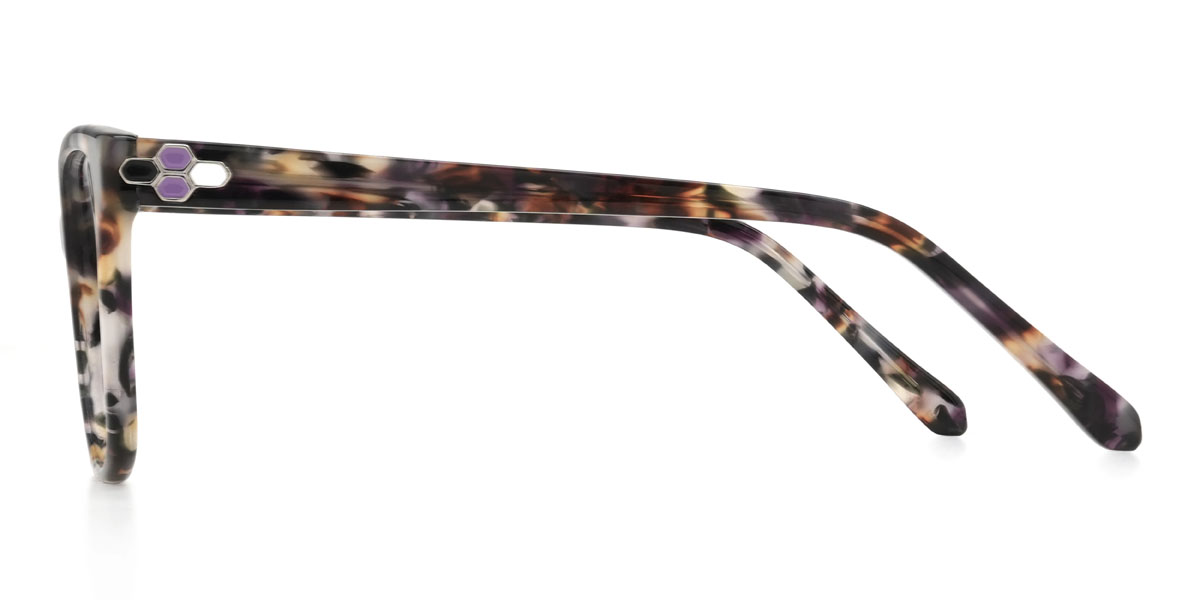 Color Marble Karim Glasses - Rectangle Glasses