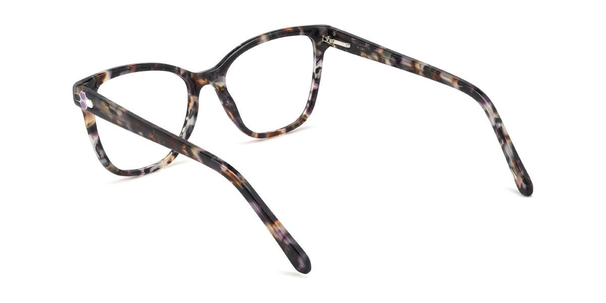 Color Marble Karim Glasses - Rectangle Glasses