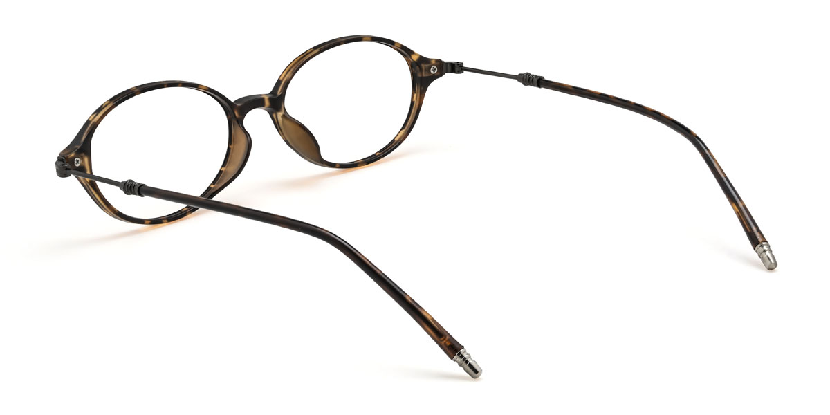 Tortoiseshell Davis Glasses - Oval Glasses