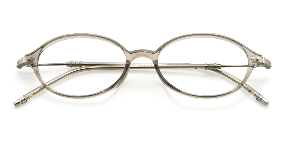 Grey Davis Glasses - Oval Glasses