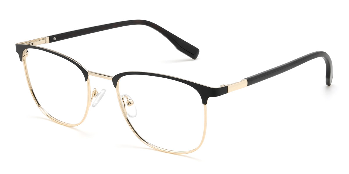 Arany fekete Amias Szemüveg - Square Glasses