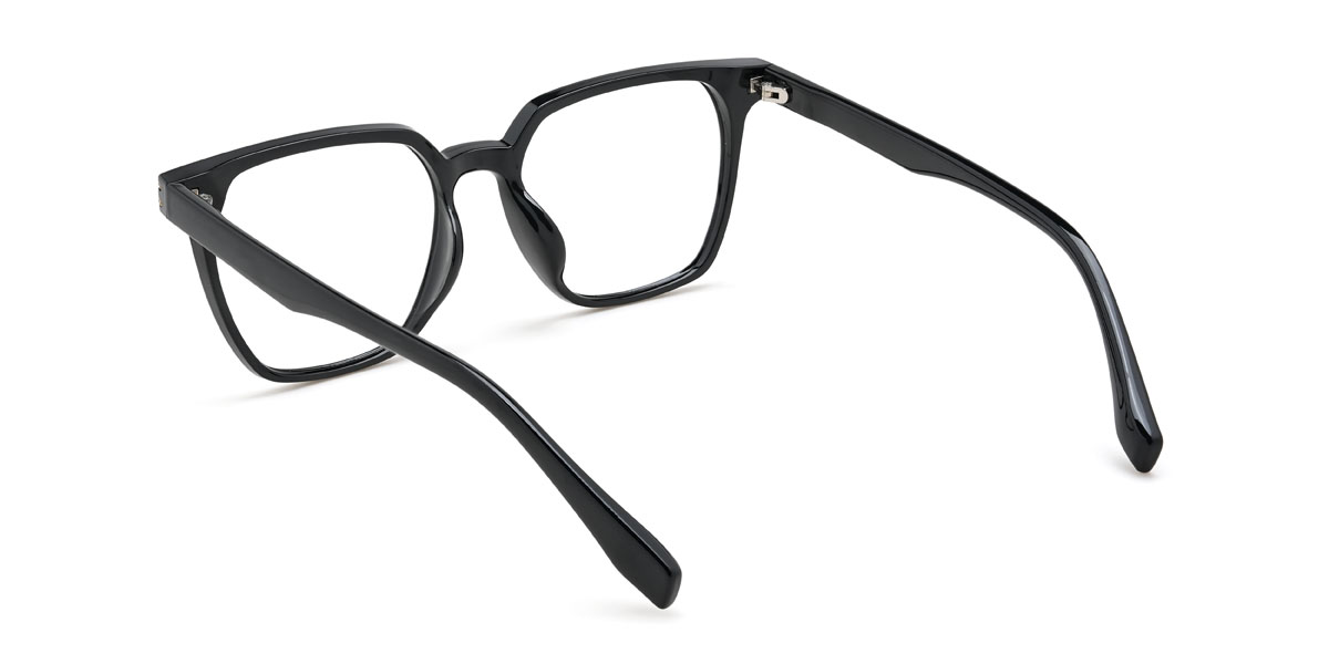 Black Jayda Glasses - Square Glasses