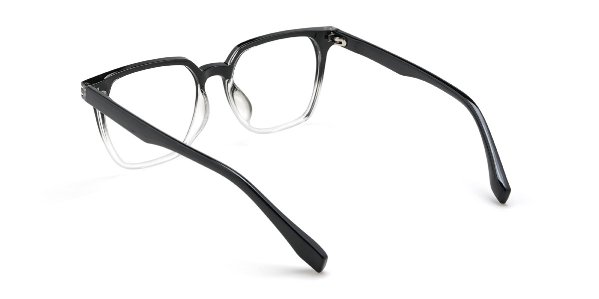 Black Clear Jayda Glasses - Square Glasses