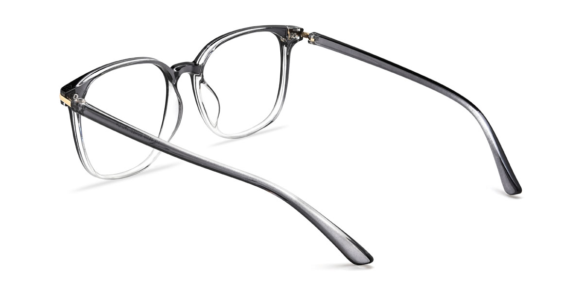 Gradient Grey Khalani Glasses - Square Glasses