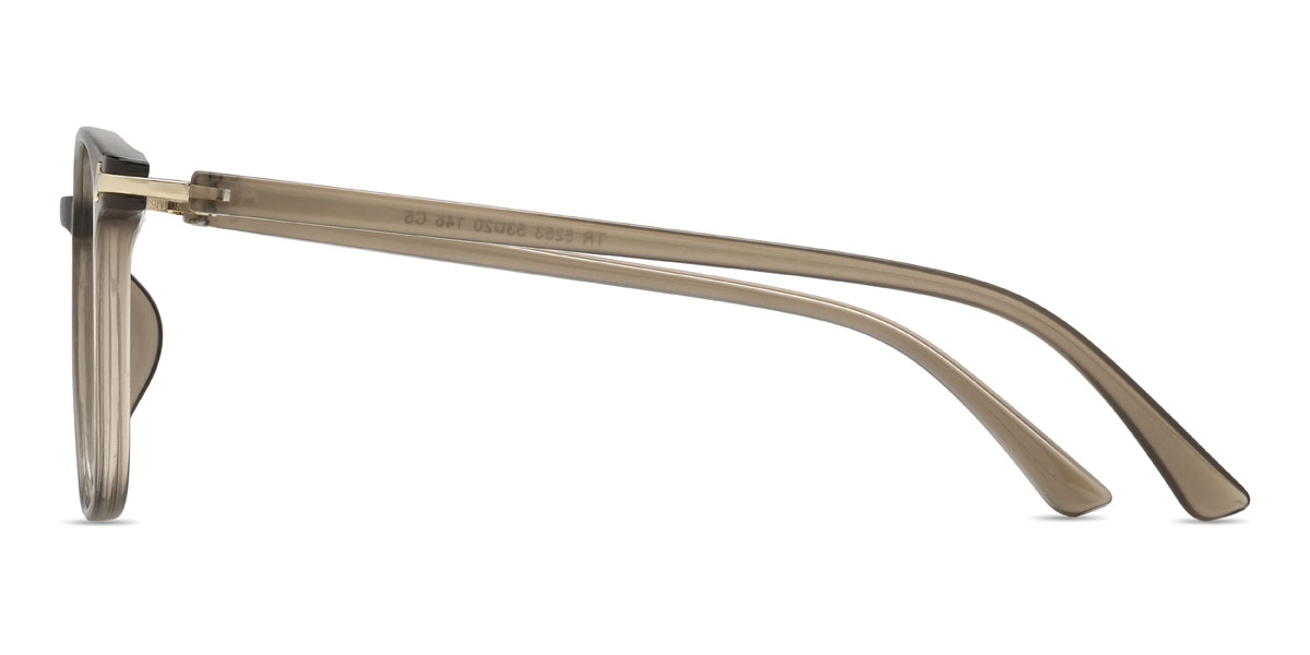 Brown Khalani Glasses - Square Glasses