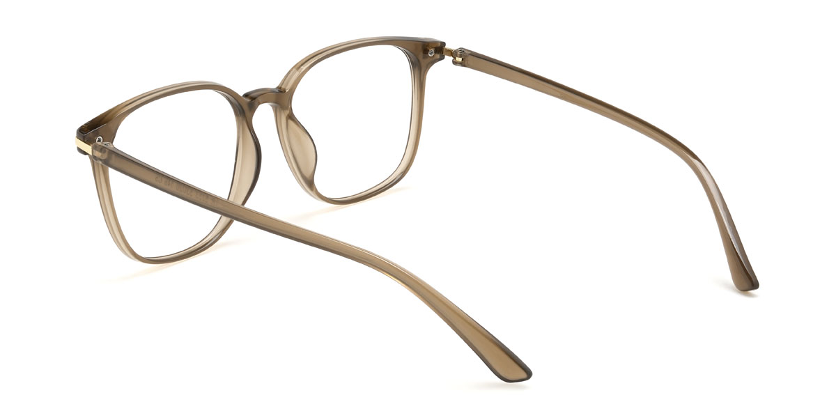 Brown Khalani Glasses - Square Glasses