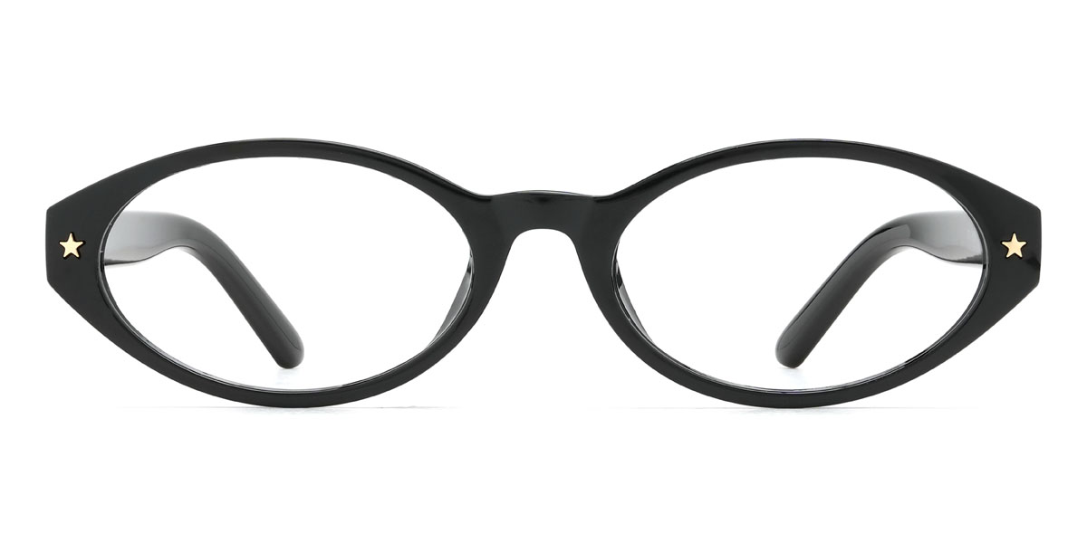 Black Chelsea - Oval Glasses