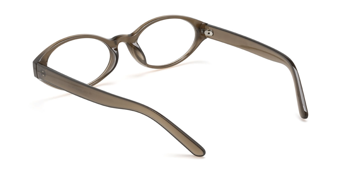 Brown Chelsea Glasses - Oval Glasses