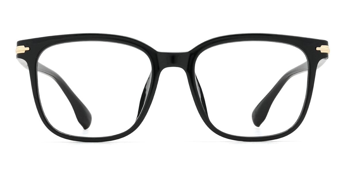 Black Alaiya - Square Glasses