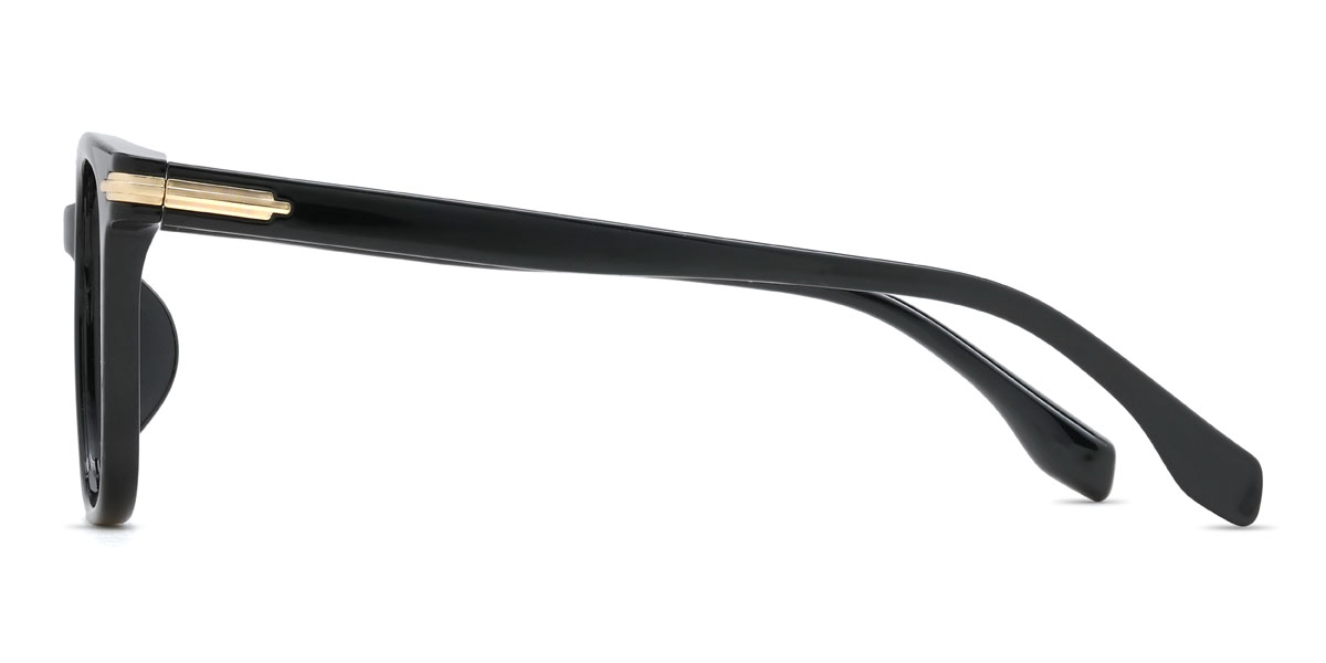 Black Alaiya Glasses - Square Glasses