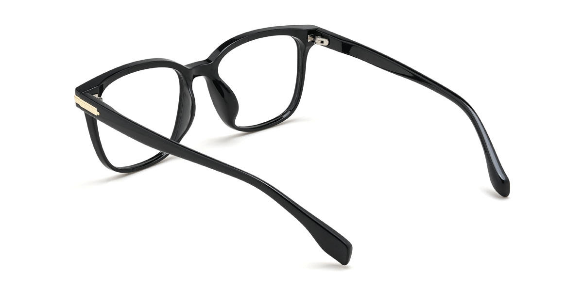 Black Alaiya Glasses - Square Glasses