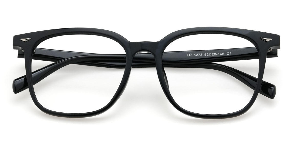 Black Lottie Glasses - Square Glasses