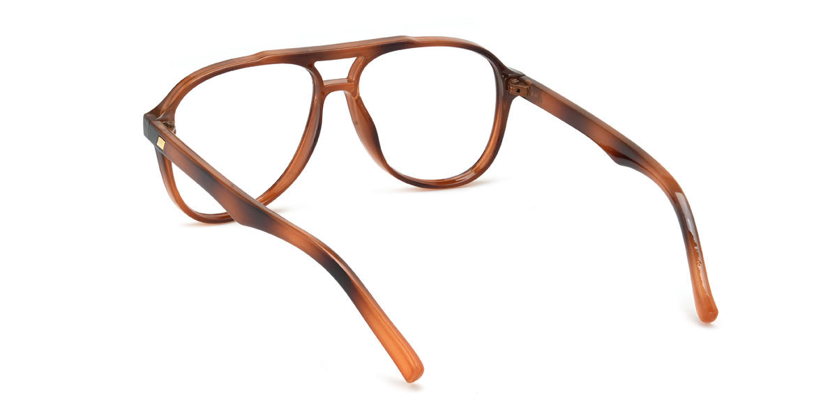 Tortoiseshell Adrien Glasses - Aviator Glasses