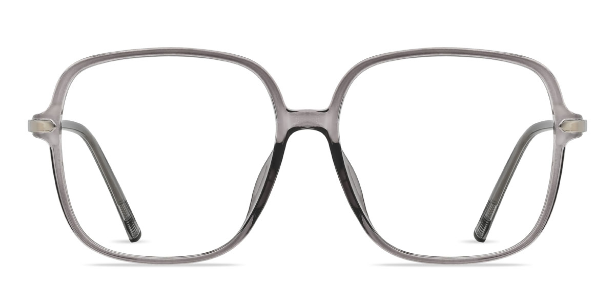Grey Emiliana Glasses - Square Glasses