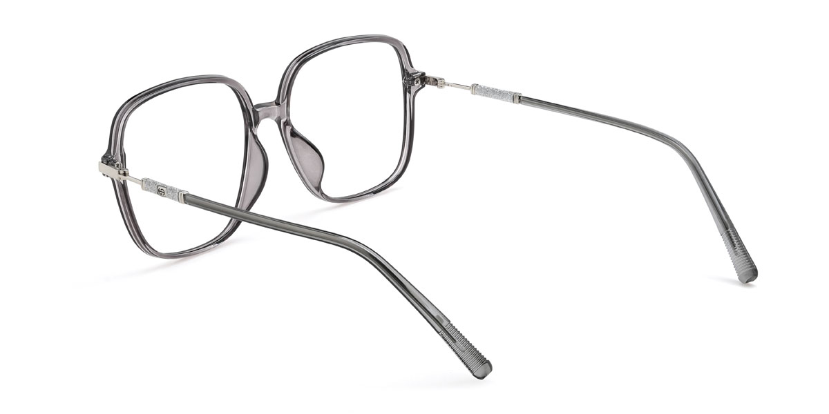 Grey Emiliana Glasses - Square Glasses