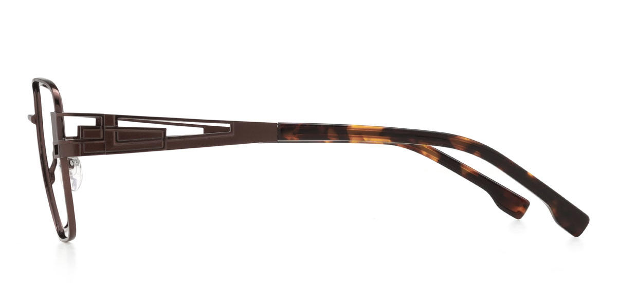 Brown Inara Glasses - Rectangle Glasses