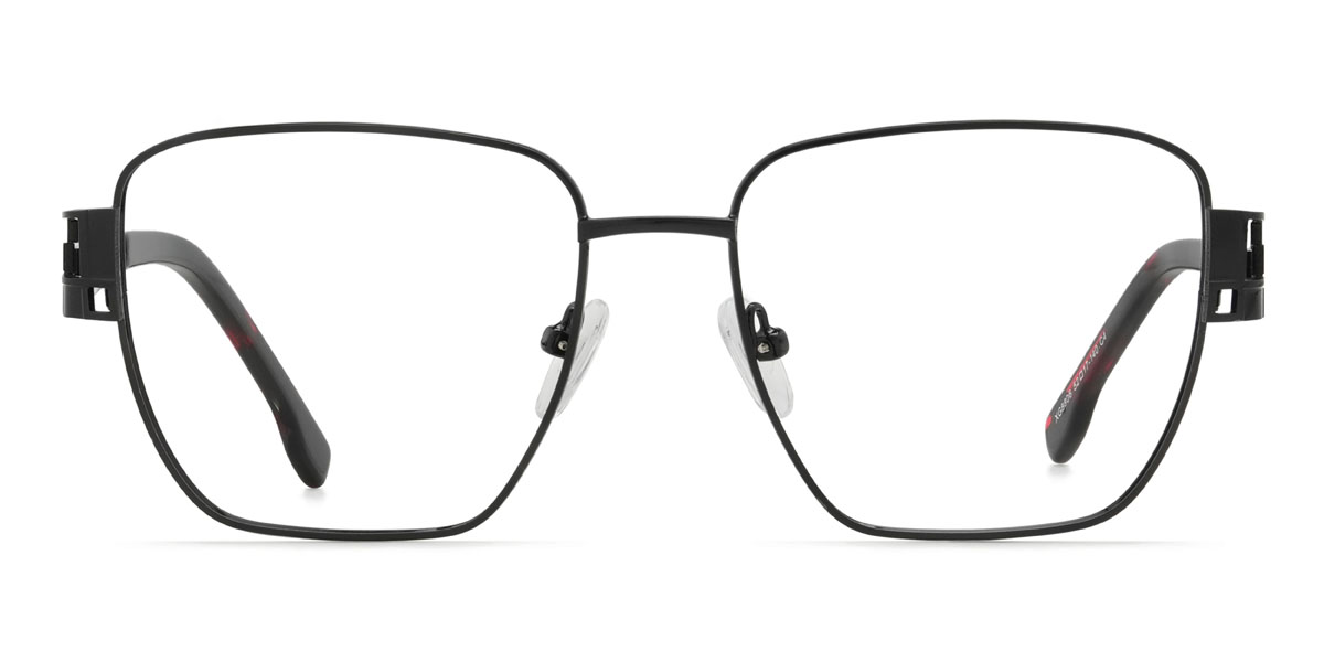 Black Inara Glasses - Rectangle Glasses