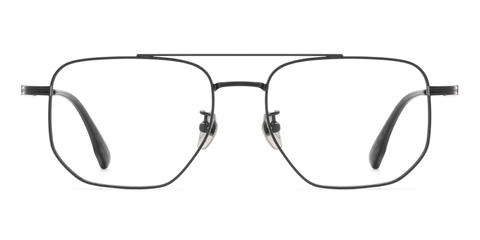 Čierny Akeyel - Aviator Glasses