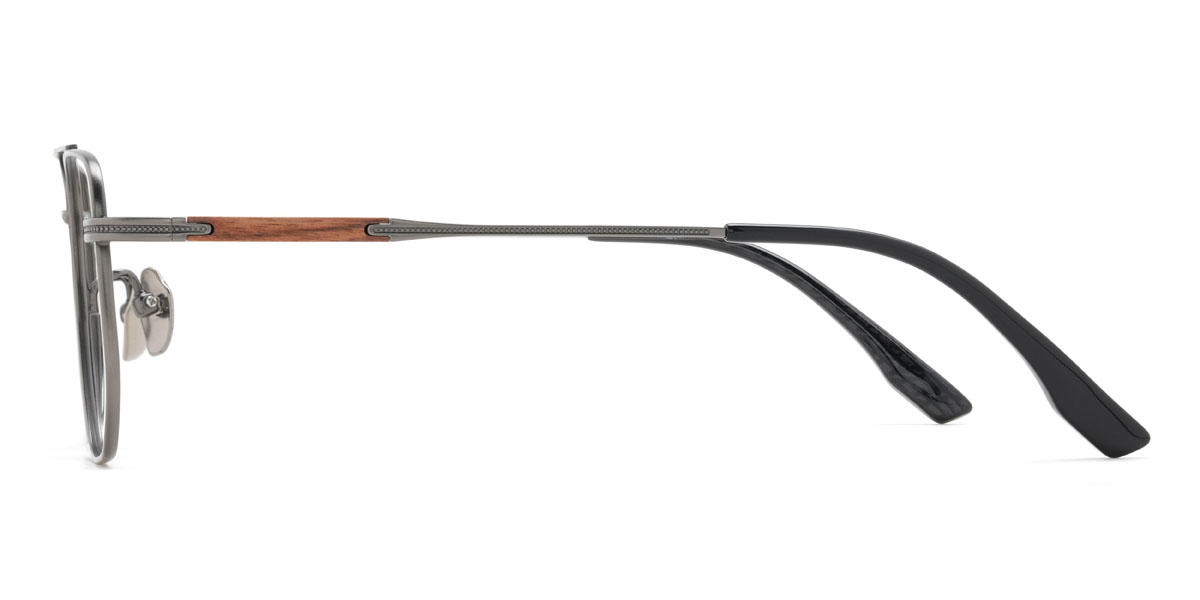 Grey Akeyel Glasses - Aviator Glasses