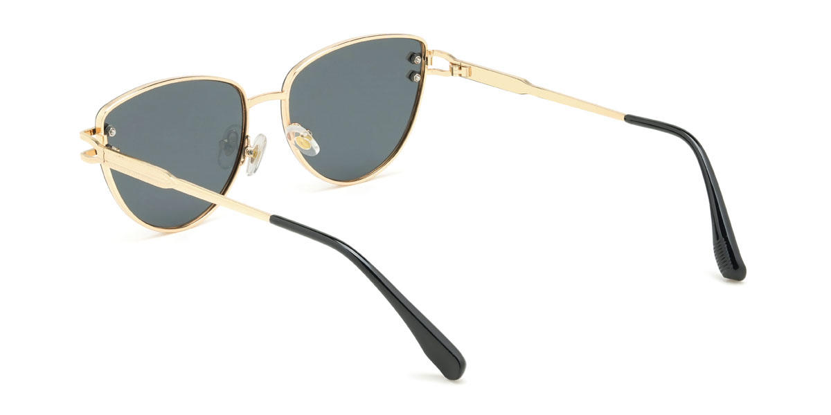 Gold Grau Jacia Brille - Cat Eye Sunglasses