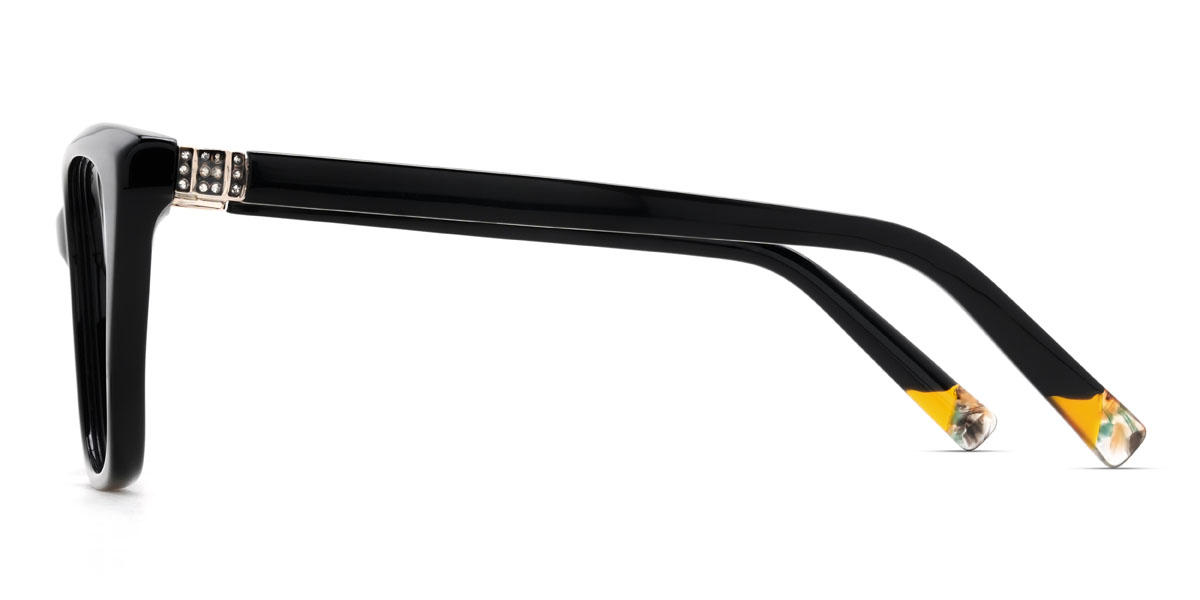 Schwarz Deandre Brille - Square Glasses