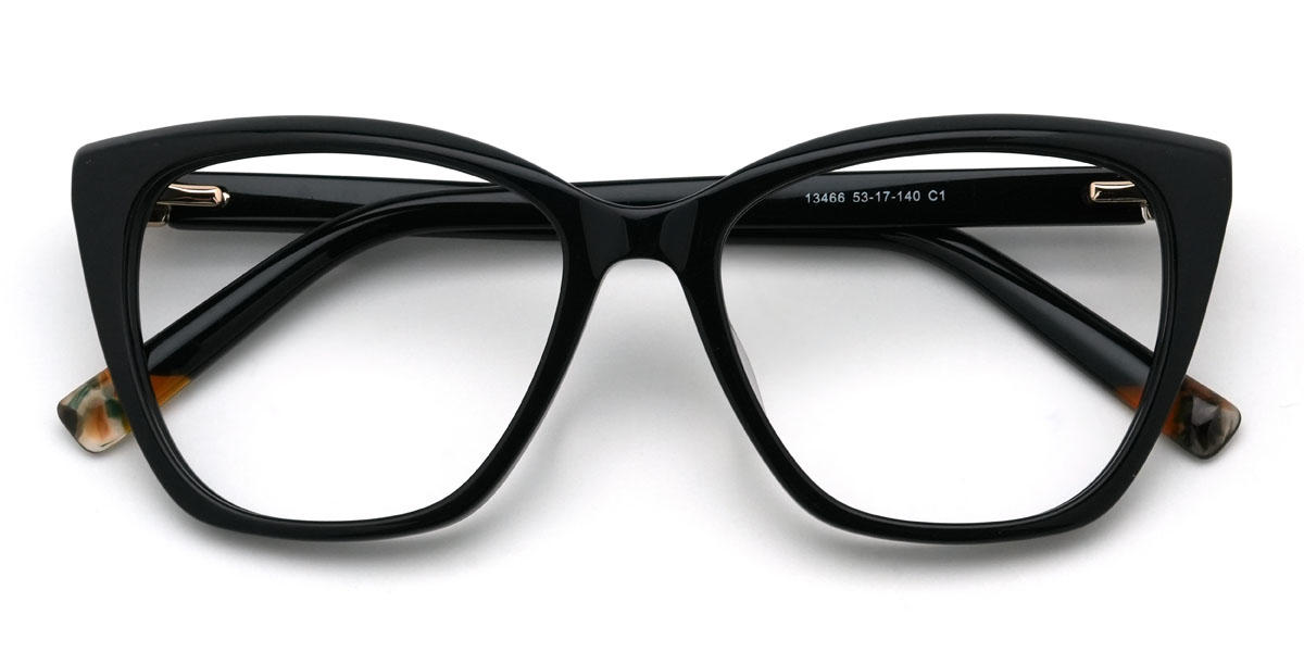 Schwarz Deandre Brille - Square Glasses