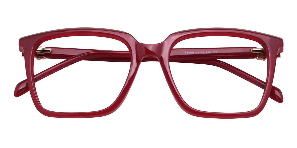 Rot Mariya Brille - Square Glasses