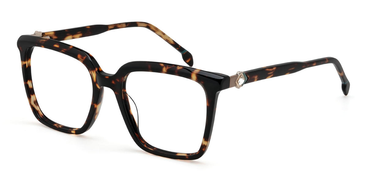 Tortoiseshell Mariya Glasses - Square Glasses
