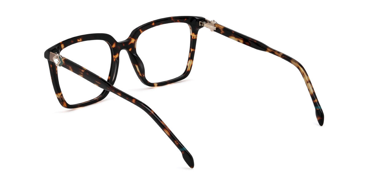 Tortoiseshell Mariya Glasses - Square Glasses