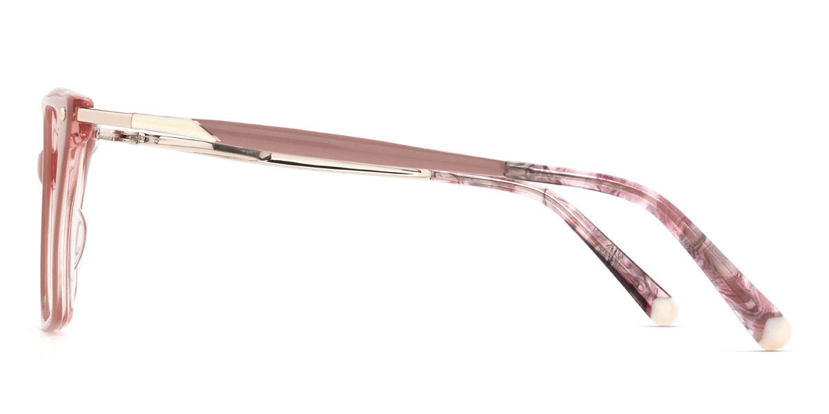 Pink Emersyn Glasses - Rectangle Glasses