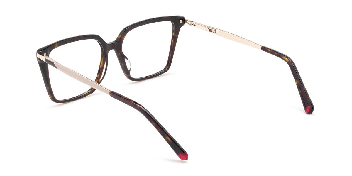 Schildpatt Emersyn Brille - Rectangle Glasses