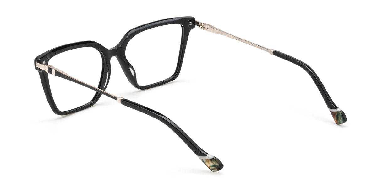 Black Oaklynn Glasses - Rectangle Glasses