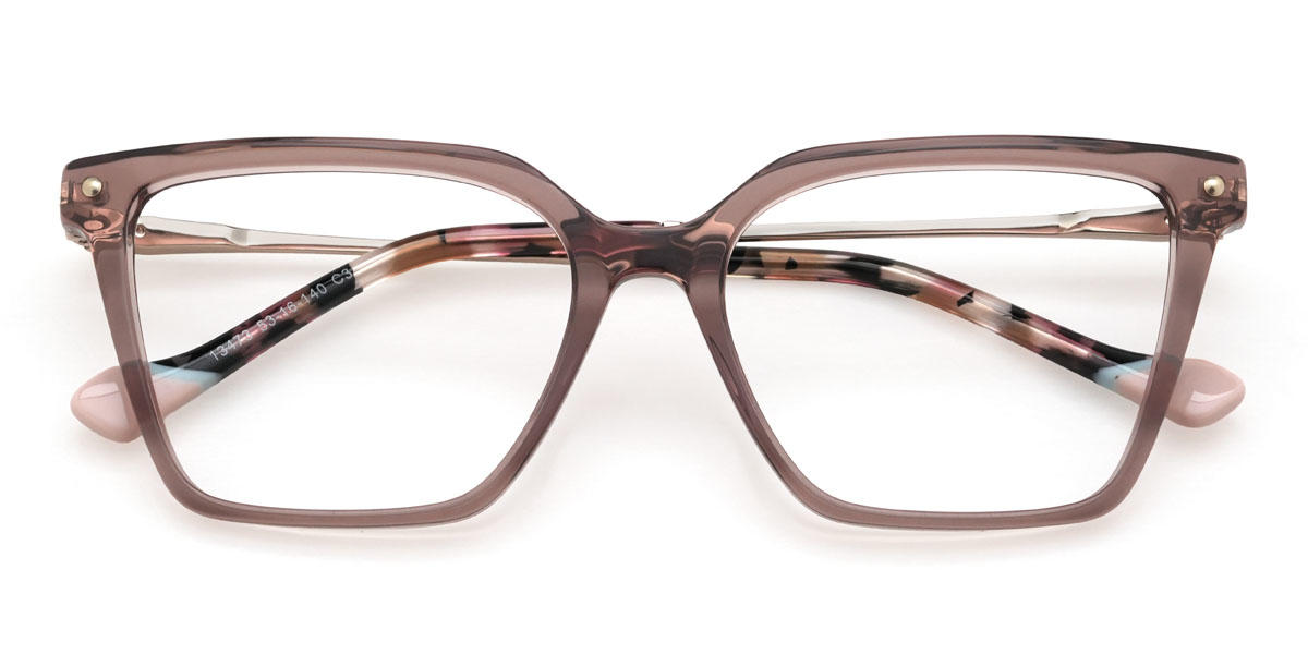 Cameo Braun Oaklynn Brille - Rectangle Glasses