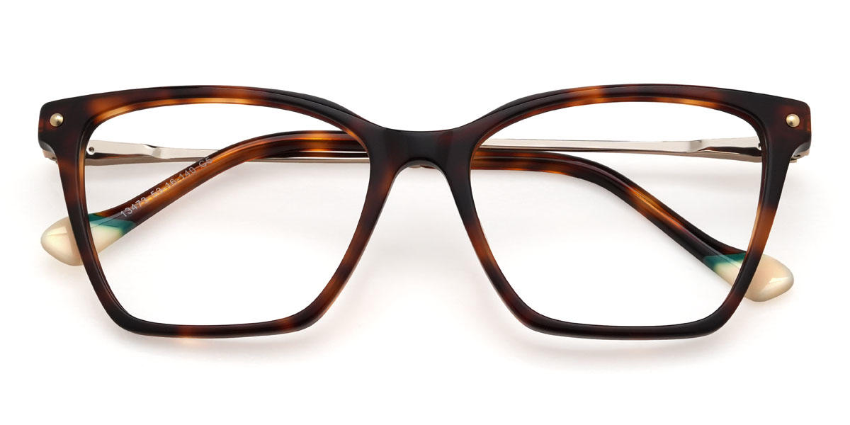 Tortoiseshell Oaklynn Glasses - Rectangle Glasses
