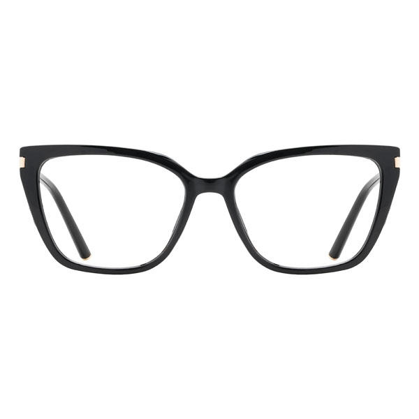 Fekete Jaelyn Szemüveg - Cat Eye Clip-On Sunglasses
