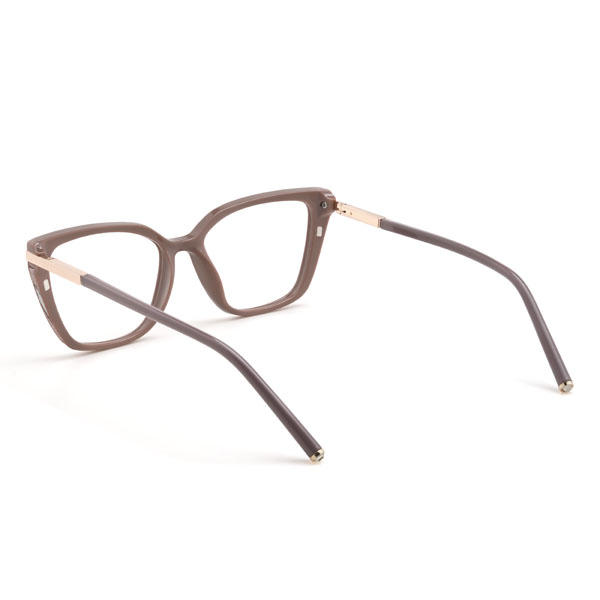 Cameo barna Jaelyn Szemüveg - Cat Eye Clip-On Sunglasses