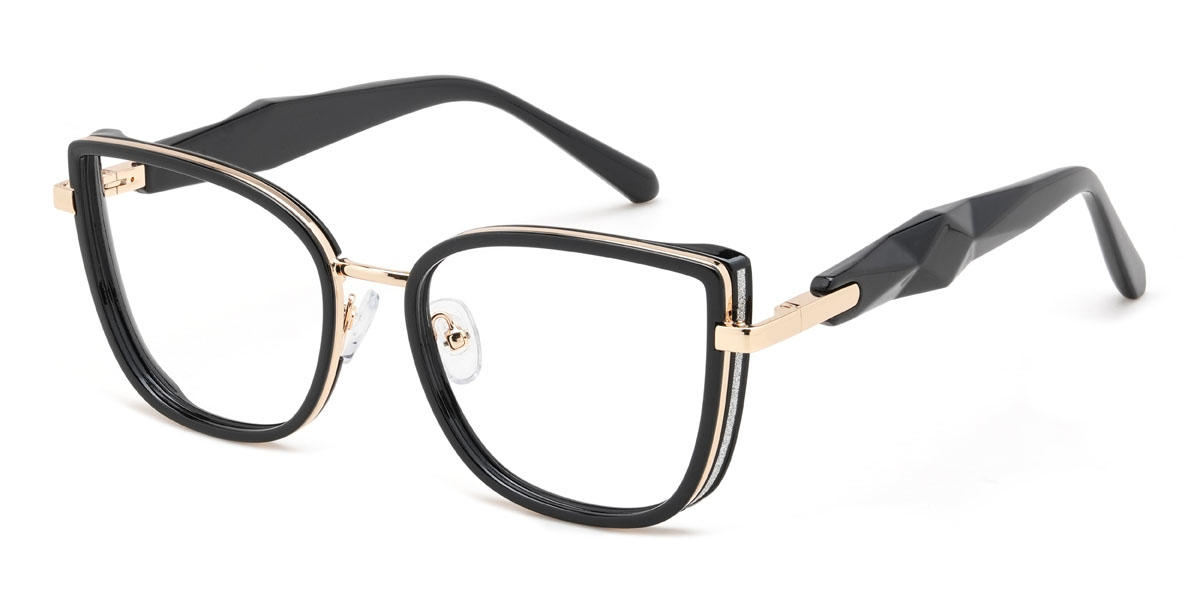 Fekete Mariella Szemüveg - Cat Eye Glasses